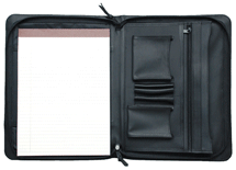 Black A4 Portfolio Organiser