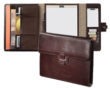 Mahogany Portfolio Organiser, Padfolio Organiser