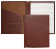 British Tan Leather Twin Pocket Folders